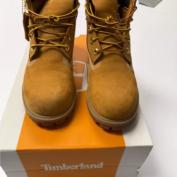 Timberland Men's Boots - Wheat Tan Size 7M EUC with box - Picture 3 of 6